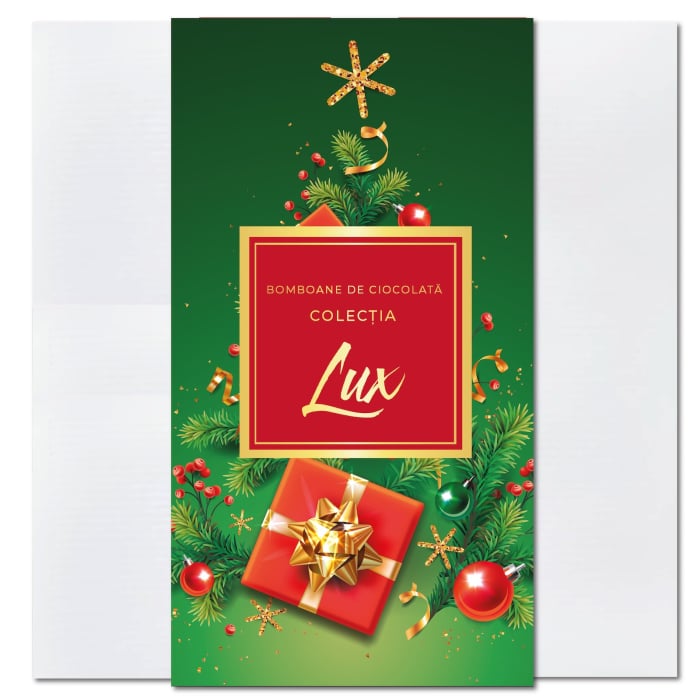 Colectia Lux Craciun - Bomboane de ciocolata cu umplutura 200G [4]