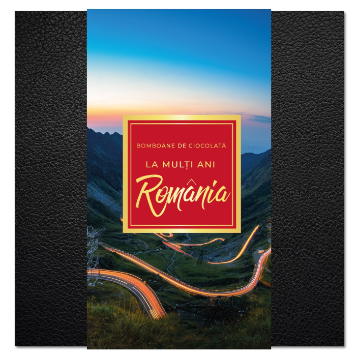 Colecția Lux „Transfagarasan” - Bomboane de ciocolată 200G - Ediția „La mulți ani, România” [2]