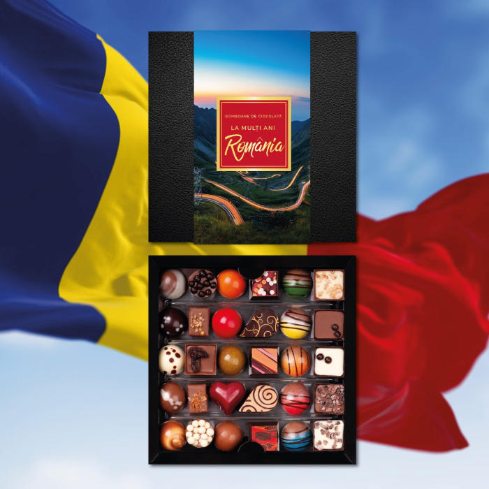 Colecția Lux „Transfagarasan” - Bomboane de ciocolată 200G - Ediția „La mulți ani, România” [5]