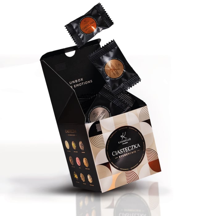 Colectia Student - Bomboane de ciocolata cu umplutura 135G [1]