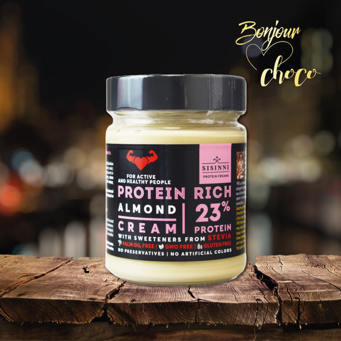 Crema de migdale cu 23% proteina si stevia 320G [4]