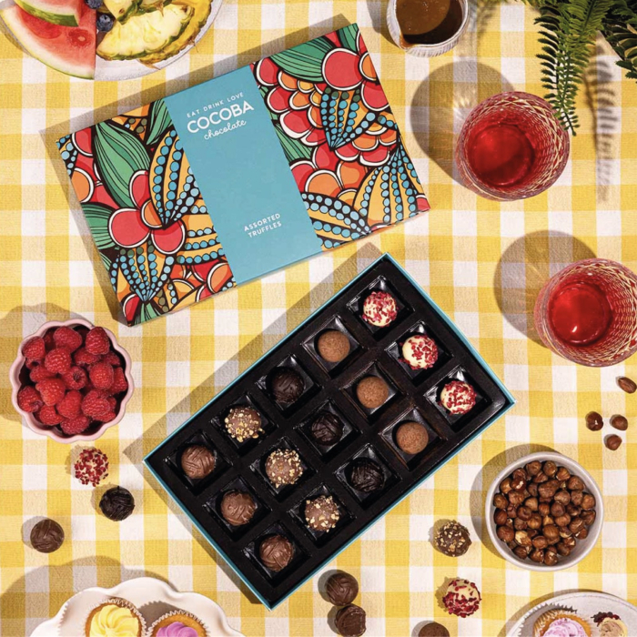 Cutie Safir - Asortiment trufe de ciocolata 180G [7]