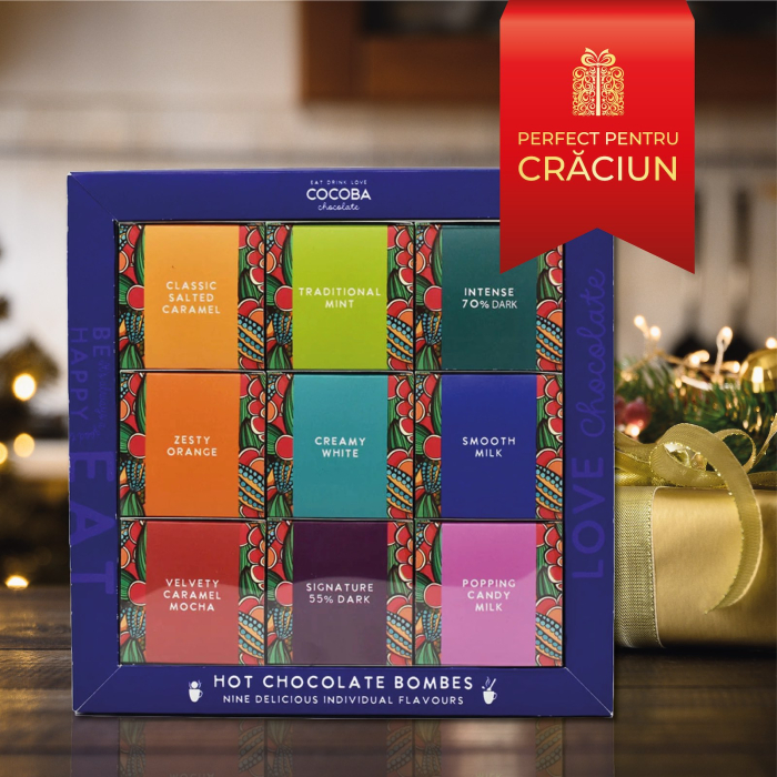 Fiesta de ciocolata - Set cadou 9 sfere de ciocolata cu bezele 450G [3]