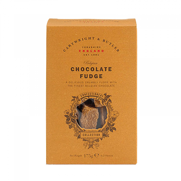 Fudge cu ciocolata belgiana in cutie carton 175G [4]