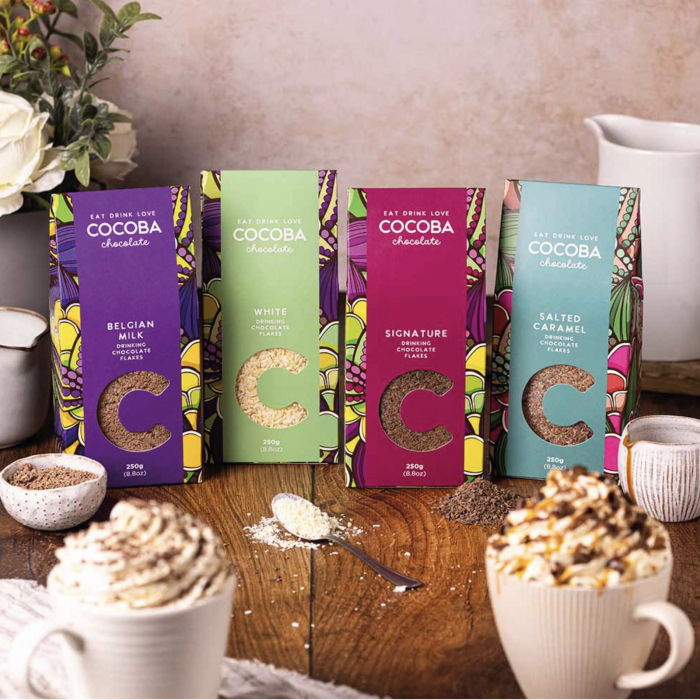 Fulgi de ciocolata belgiana alba 250G [4]