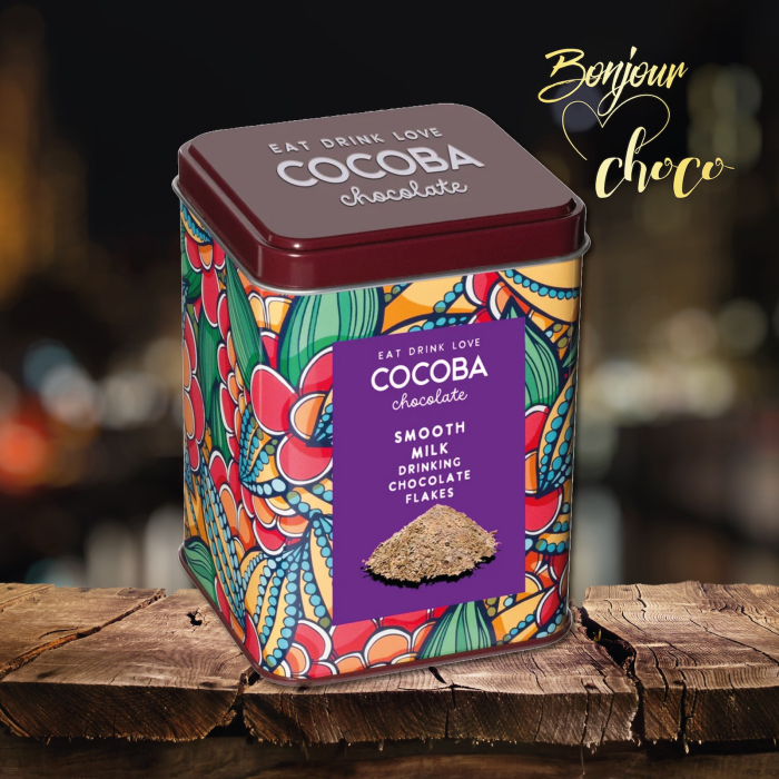 Fulgi de ciocolata belgiana cu lapte in cutie metalica 200G [4]