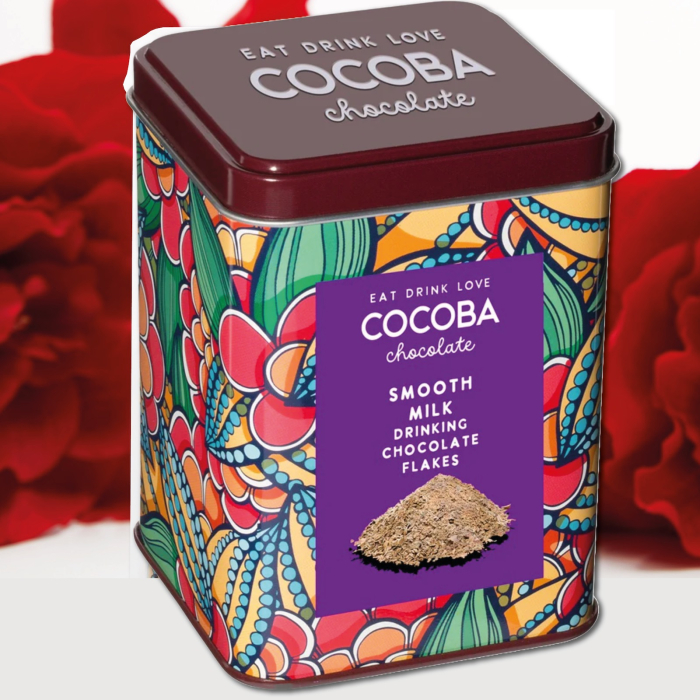 Fulgi de ciocolata belgiana cu lapte in cutie metalica 200G [3]