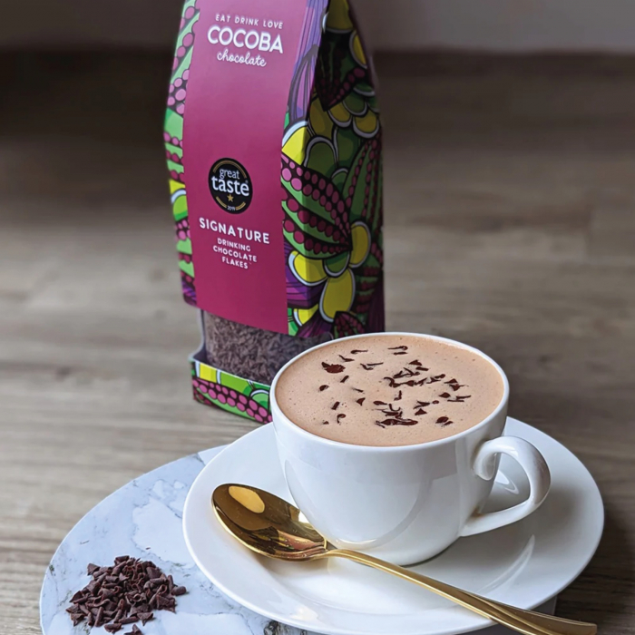 Fulgi de ciocolata belgiana neagra 250G [6]