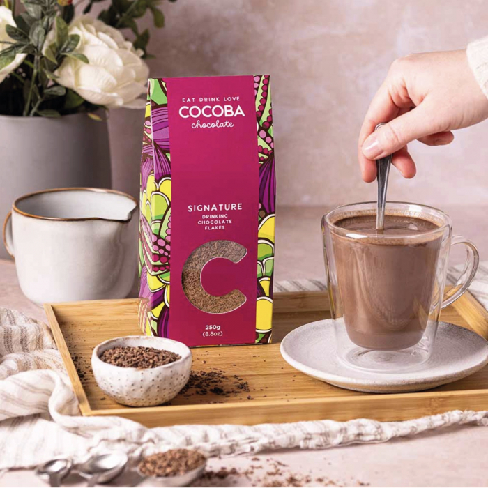 Fulgi de ciocolata belgiana neagra 250G [2]