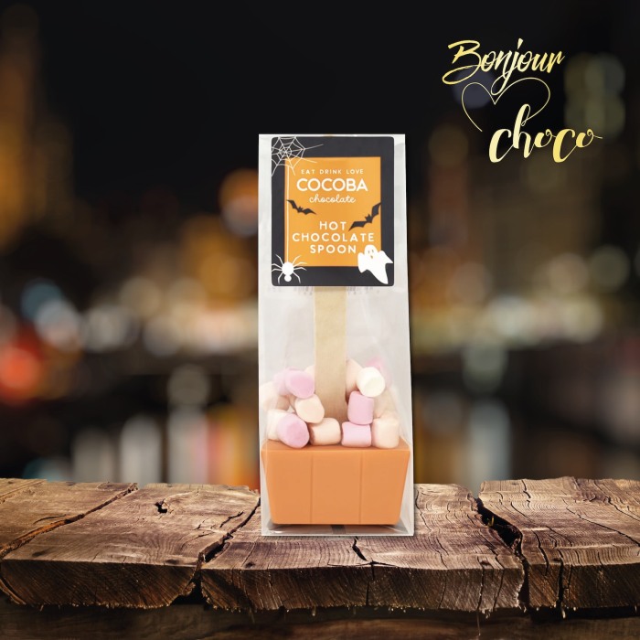 Lingură ciocolată cu portocale și bezele 50G [5]