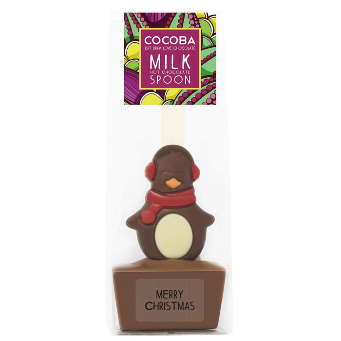 Lingura ciocolata calda cu lapte - Pinguin 50G [1]