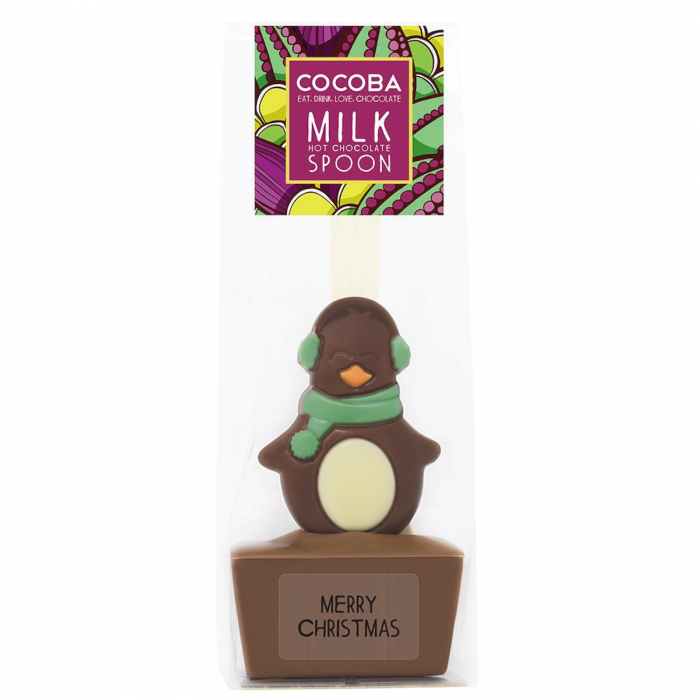 Lingura ciocolata calda cu lapte - Pinguin 50G [2]