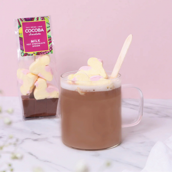 Lingura ciocolata cu lapte si bezele puisori 50G [2]
