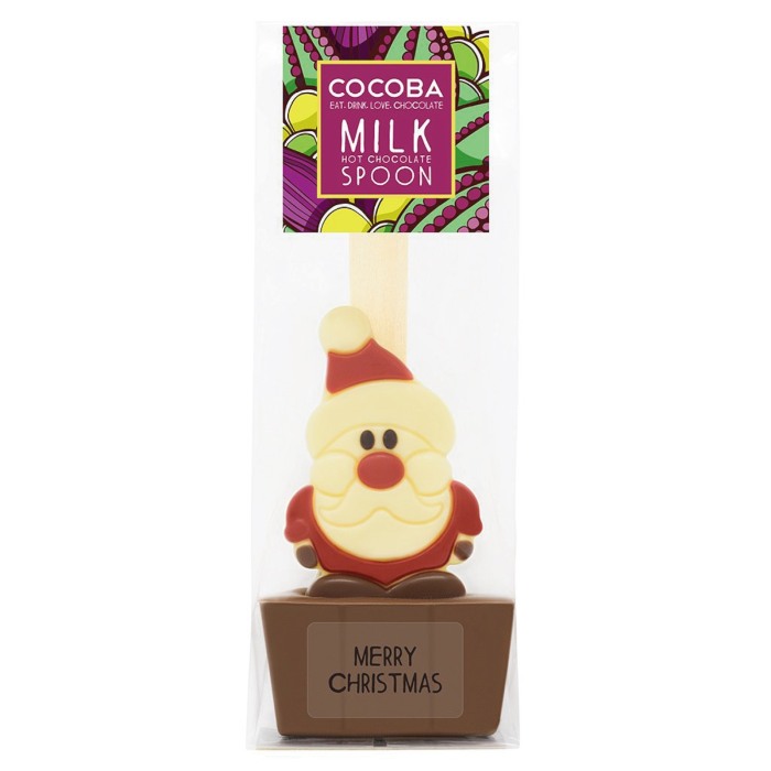 Moș Crăciun - Lingură ciocolată caldă cu lapte 50G [1]