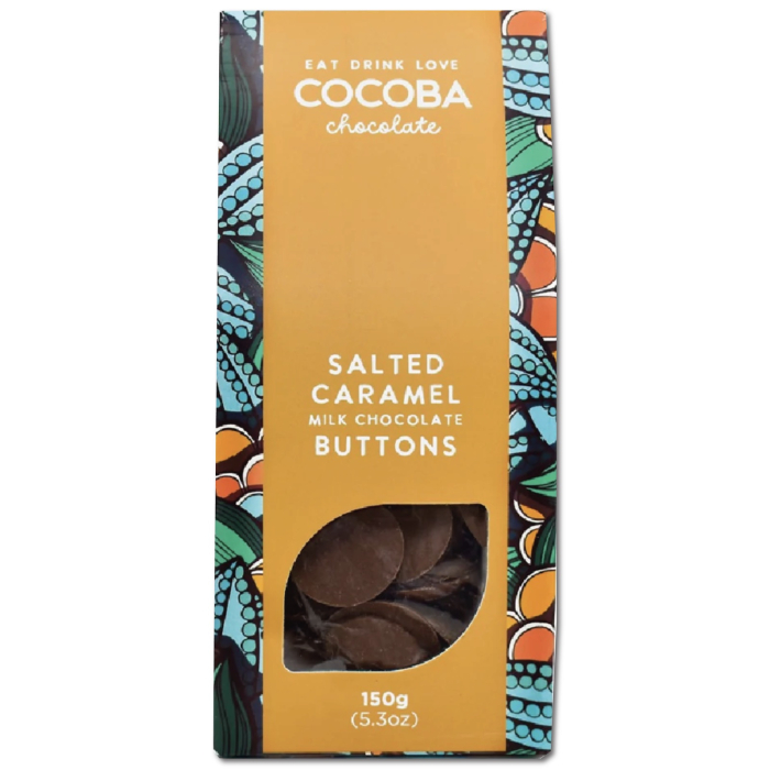 Nasturei de ciocolata cu lapte si caramel sarat 150G [1]