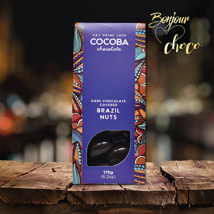 Nuci braziliene învelite în ciocolată neagră 175G [4]