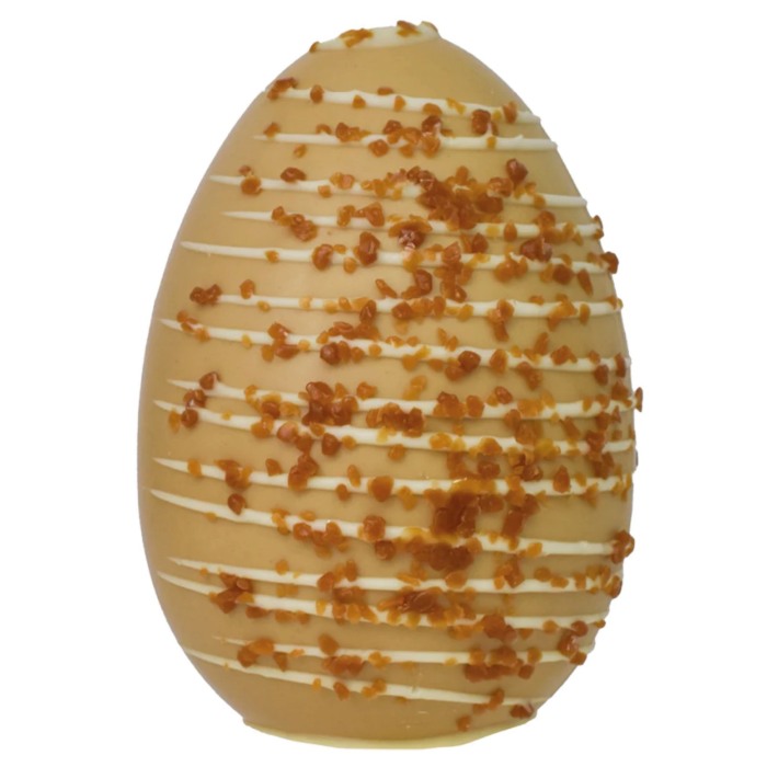 Ou gigant de ciocolata aurie cu caramel 250G [2]