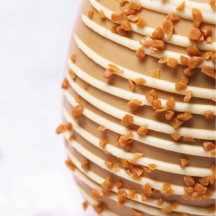 Ou gigant de ciocolata aurie cu caramel 250G [5]