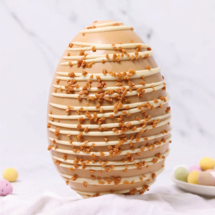 Ou gigant de ciocolata aurie cu caramel 250G [3]