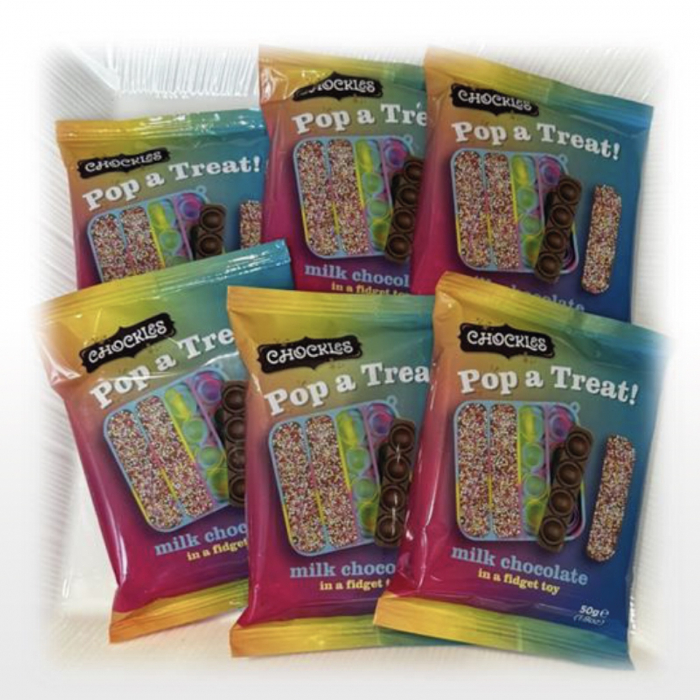 Choco Pop It - Jucarie Pop It cu ciocolata 50G [5]