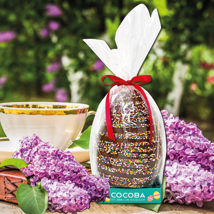 Ou gigant de ciocolata cu lapte si mini-bomboane Sprinkles 250G [5]