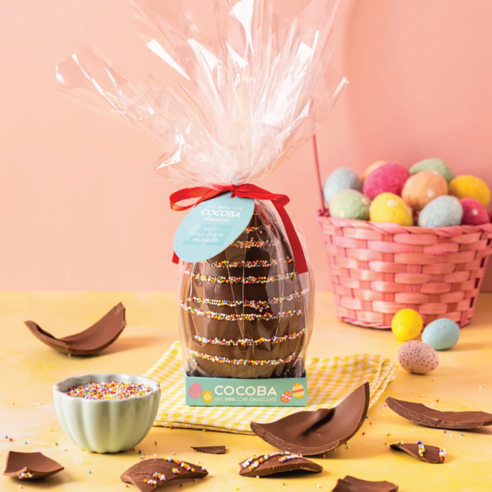 Ou gigant de ciocolata cu lapte si mini-bomboane Sprinkles 250G [2]