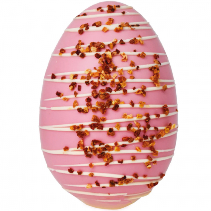 Ou gigant de ciocolata alba cu capsuni si frisca 250G [2]