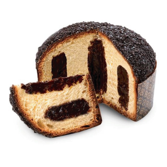 Panettone artizanal cu gianduja cutie metalică 750G [3]