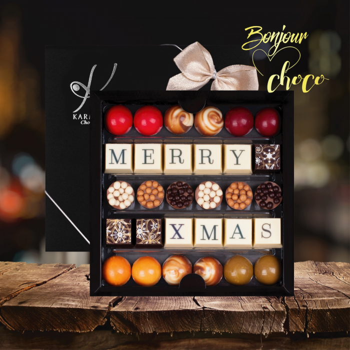 Merry Christmas Collection - Bomboane ciocolata Colectia Craciun Fericit 210G [4]