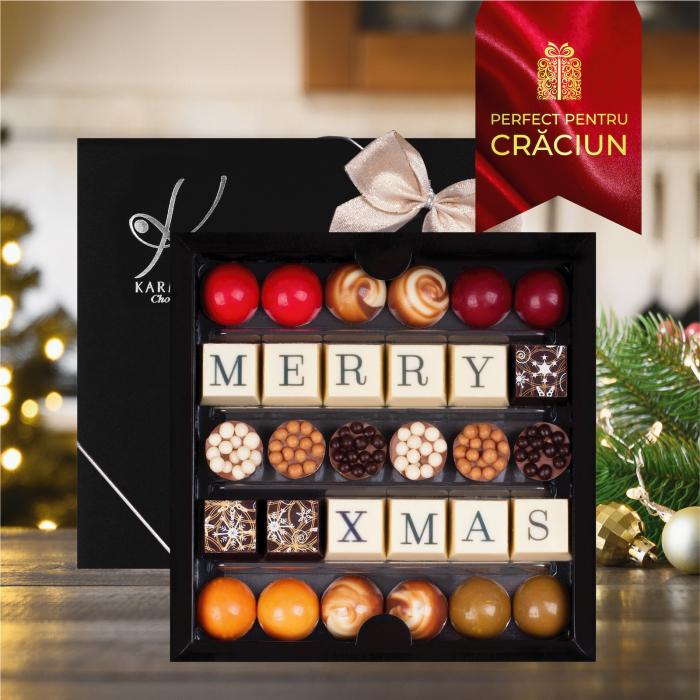 Merry Christmas Collection - Bomboane ciocolata Colectia Craciun Fericit 210G [7]