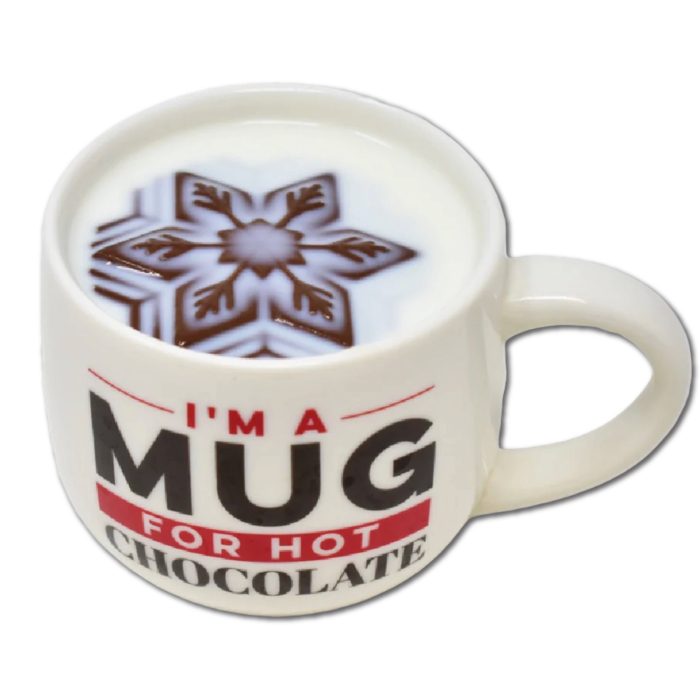 Set 3 fulgi de zapada din ciocolata cu lapte si bezele 135G [3]