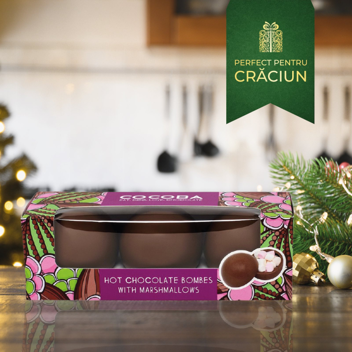 Set 3 sfere de ciocolata cu lapte si bezele 150G [1]