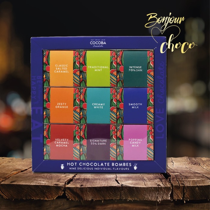 Fiesta de ciocolata - Set cadou 9 sfere de ciocolata cu bezele 450G [9]