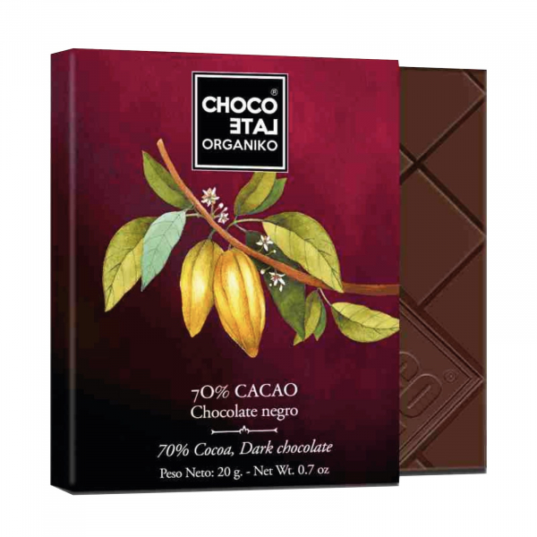 Set ciocolata organica negro 80G [3]