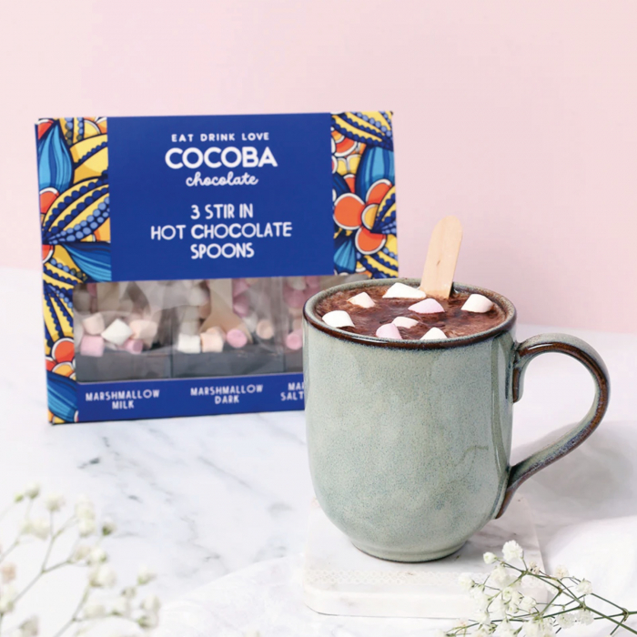 Set linguri mixte ciocolată caldă cu bezele 150G [2]