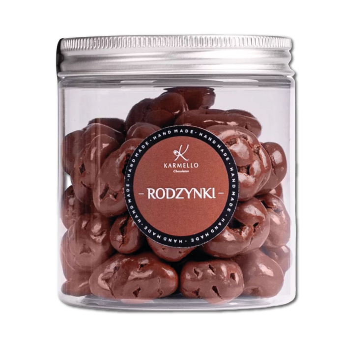 Stafide invelite in ciocolata cu lapte 150G [1]