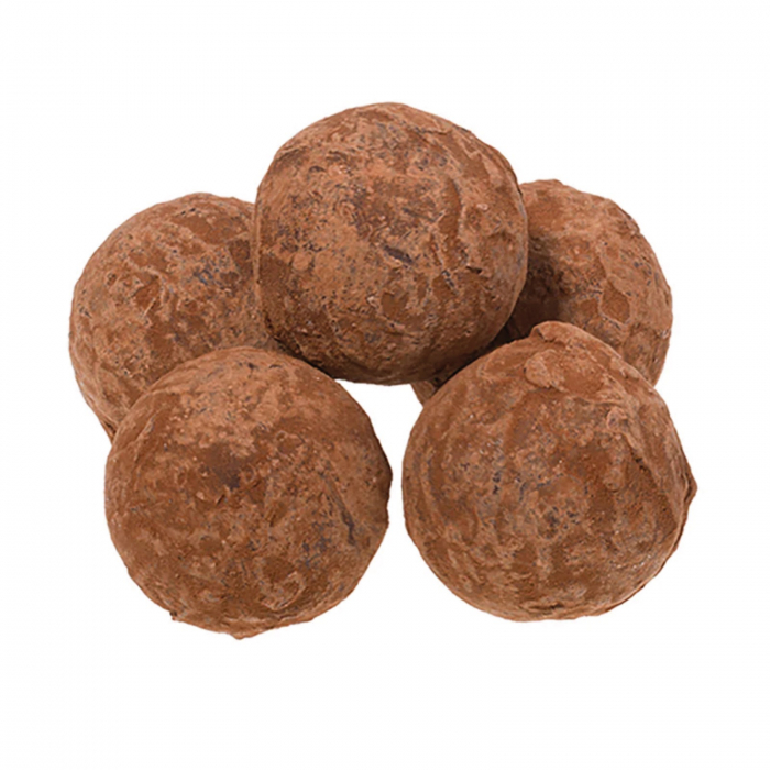 Trufe de ciocolata cu lapte si caramel sarat 72g [4]