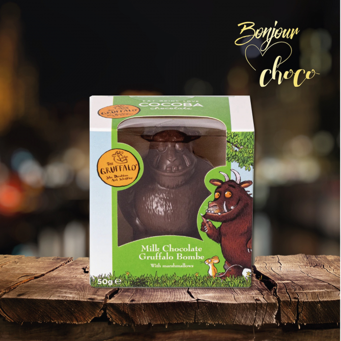 Figurina Gruffalo de ciocolata cu lapte si bezele 50G [6]