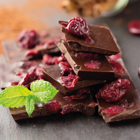 Berrylicious - Tabletă ciocolată cu lapte, căpșuni și cireșe 100G [1]
