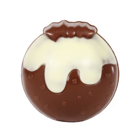 Christmas Pudding - Sfera de ciocolata cu lapte si bezele 50G [5]