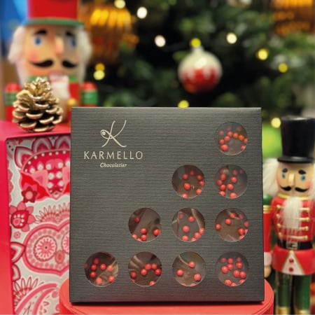 Cadouri pentru el - Colecția Cherry - Bomboane de ciocolată cu umplutură de cireșe 170G