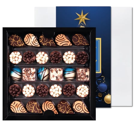 Colectia Gentleman Craciun - Bomboane de ciocolata cu umplutura 180G [1]