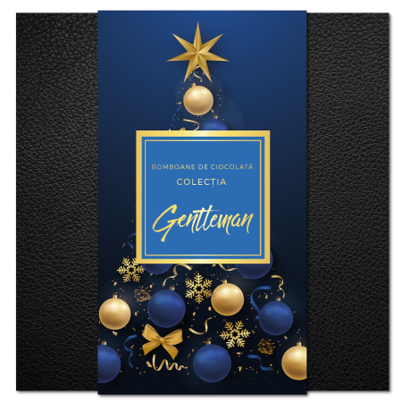 Colectia Gentleman Craciun - Bomboane de ciocolata cu umplutura 180G [8]