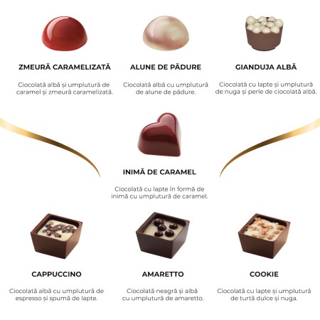 Colecția Lady „Castelul Bran” - Bomboane de ciocolată cu umplutură 180G - Ediția „La mulți ani, România” [4]