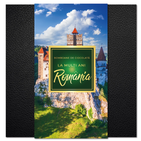 Colecția Lady „Castelul Bran” - Bomboane de ciocolată cu umplutură 180G - Ediția „La mulți ani, România” [2]