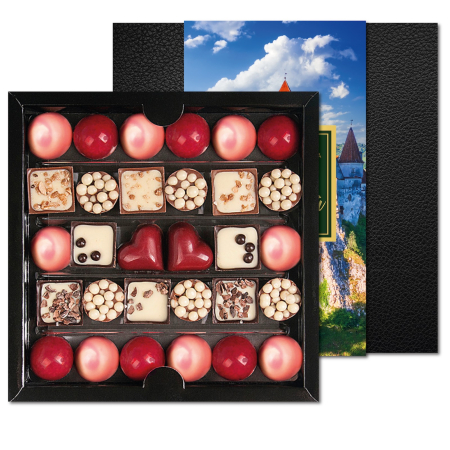Colecția Lady „Castelul Bran” - Bomboane de ciocolată cu umplutură 180G - Ediția „La mulți ani, România” [3]
