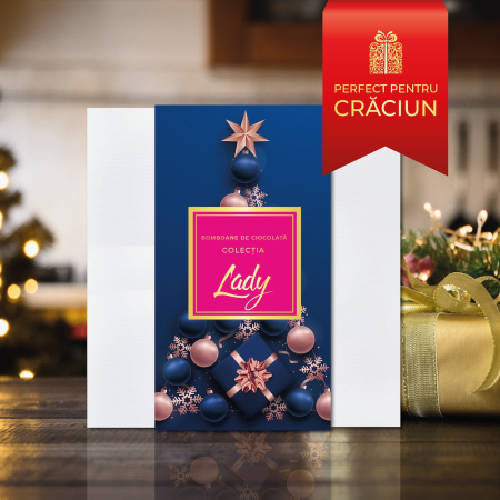 Colecția Lady Crăciun - Bomboane de ciocolată cu umplutură 180G [2]