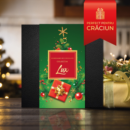 Colectia Lux Craciun - Bomboane de ciocolata cu umplutura 200G [12]