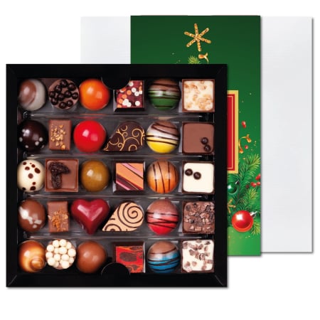 Colectia Lux Craciun - Bomboane de ciocolata cu umplutura 200G [1]