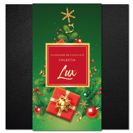 Colectia Lux Craciun - Bomboane de ciocolata cu umplutura 200G [13]